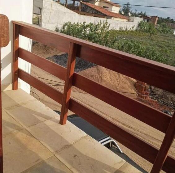 מיטת קינג בסוויטה, Villa água De Coco Preá