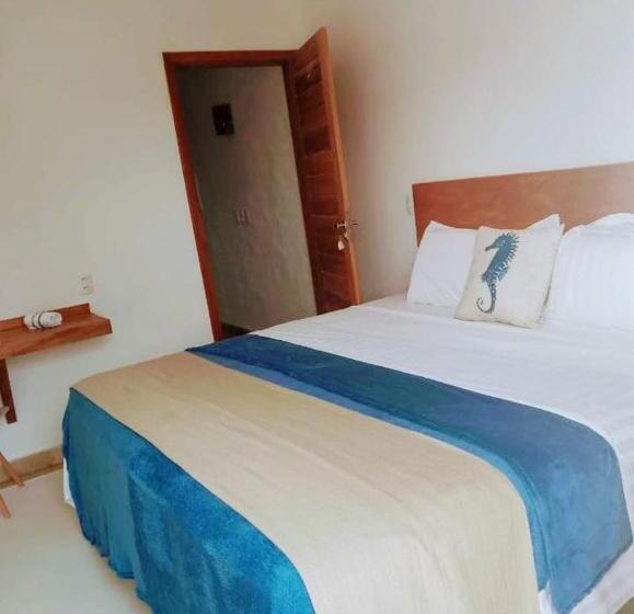 מיטת קינג בסוויטה, Villa água De Coco Preá