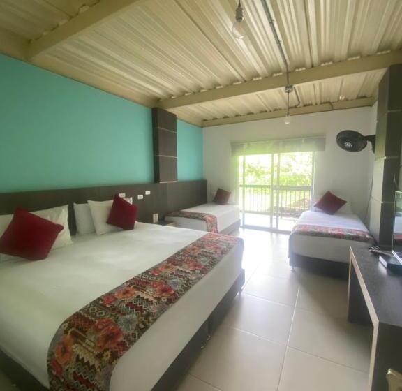 豪华家庭房间, Villa Juana