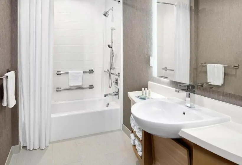 クイーンサイズベッドのスイートルーム, Springhill Suites By Marriott Riverside Redlands
