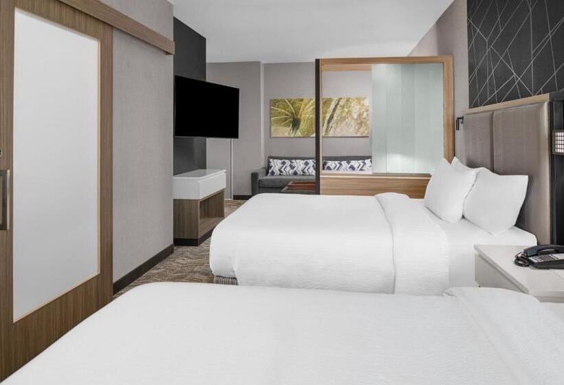 Люкс Кровать Квин, Springhill Suites By Marriott Riverside Redlands