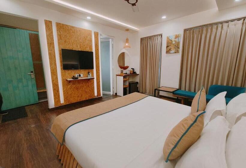 חדר לארבעה סטנדרטי עם נוף לגינה, Ataraxia Crestmont Resorts & Spa