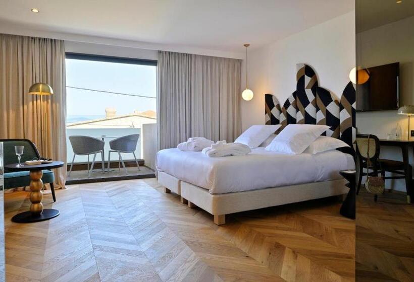 חדר סופריור עם טרסה, Hôtel & Spa Rocabella