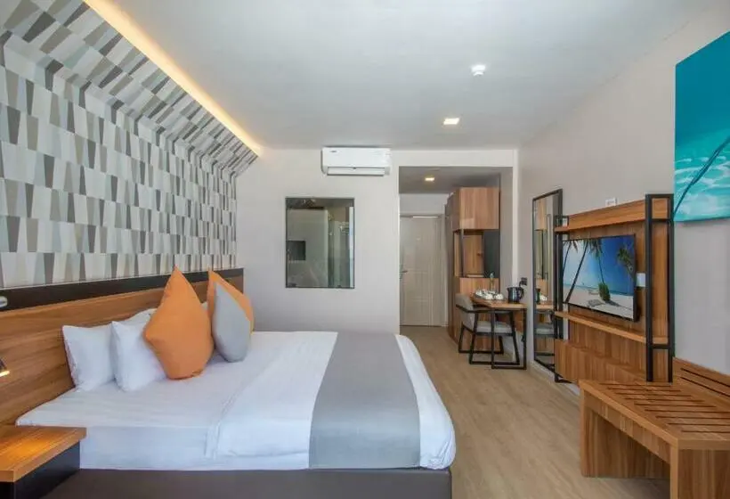 オーシャンビューデラックスルーム, Triton Prestige Seaview And Spa