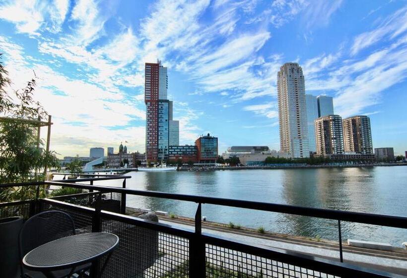 标准间带阳台, Bed, Bites & Business Hotel Rotterdam