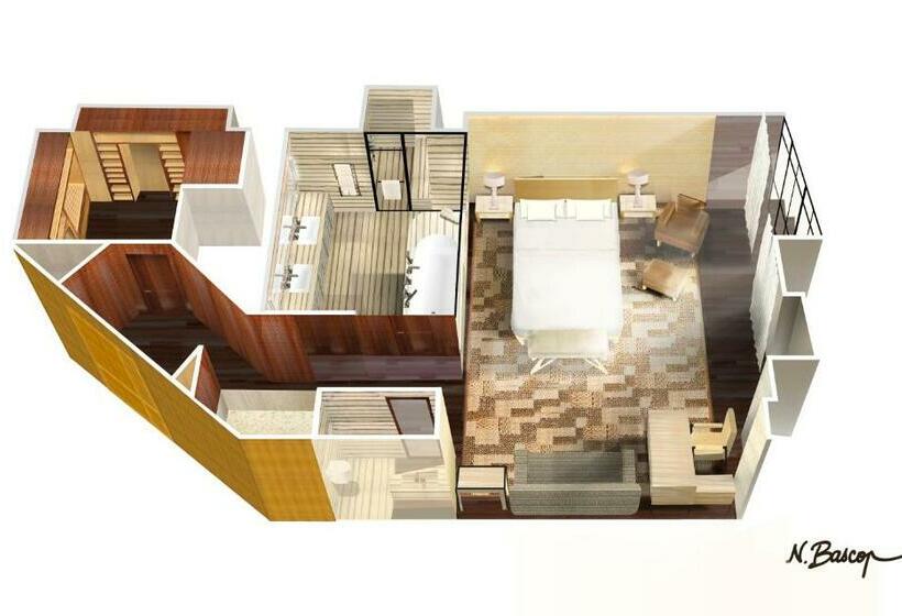 디럭스 룸, Cheval Blanc Paris & Dior Spa Cheval Blanc Paris