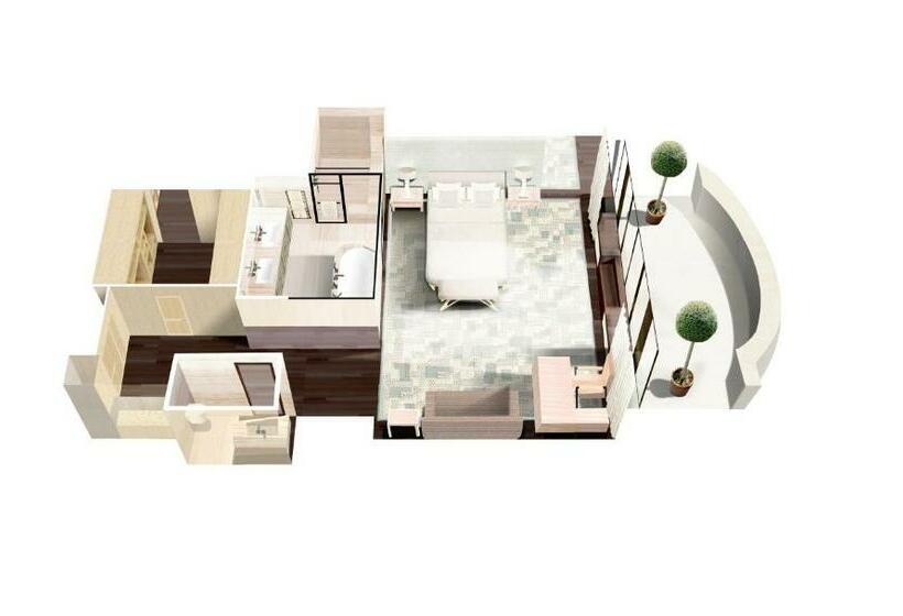 발코니 디럭스 룸, Cheval Blanc Paris & Dior Spa Cheval Blanc Paris