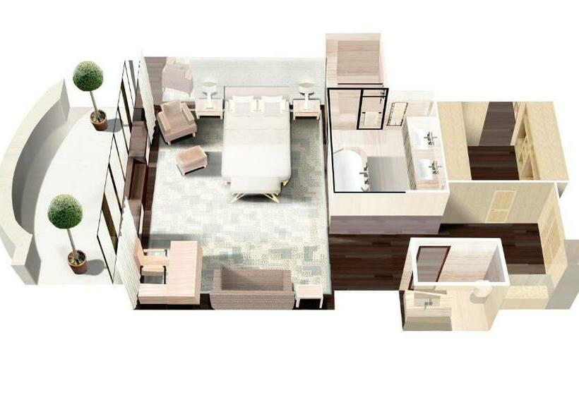 주니어 스위트 발코니, Cheval Blanc Paris & Dior Spa Cheval Blanc Paris