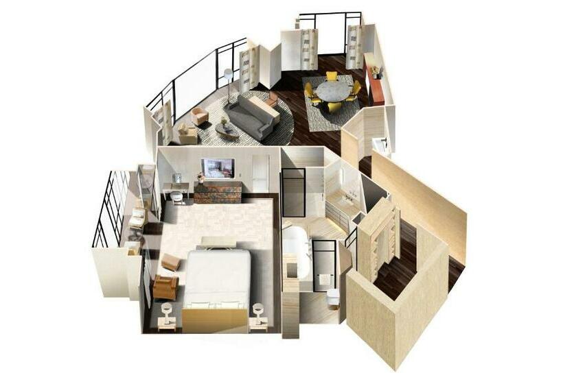 스위트, Cheval Blanc Paris & Dior Spa Cheval Blanc Paris