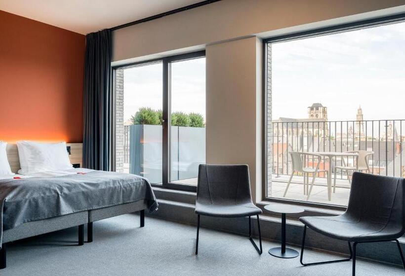 غرفة قياسية مزوَّدة بشُرفة, Citybox Antwerp