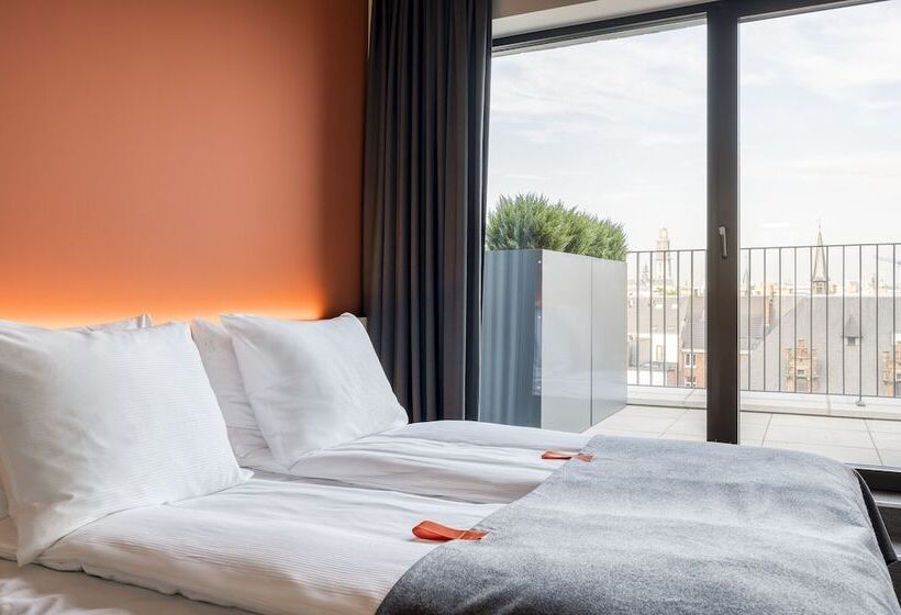 اتاق استاندارد با بالکن, Citybox Antwerp