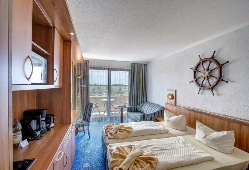 １ベッドルームアパートメント, Familien Wellness Hotel Seeklause Mit Großem Abenteuerspielplatz Piraten Insel Usedom Kinder Immer A