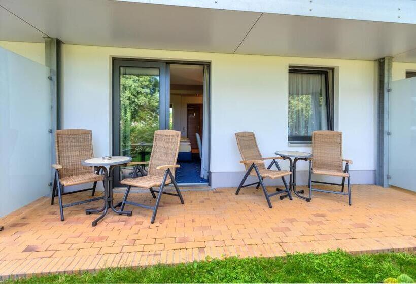 شقة غرفتين نوم مزودة بشُرفة, Familien Wellness Hotel Seeklause Mit Großem Abenteuerspielplatz Piraten Insel Usedom Kinder Immer A