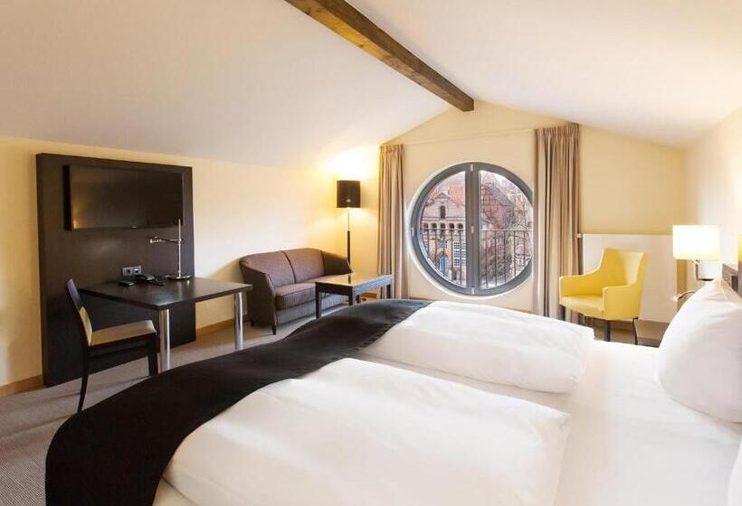 Номер Deluxe, Dormero Hotel Altes Kaufhaus Lüneburg