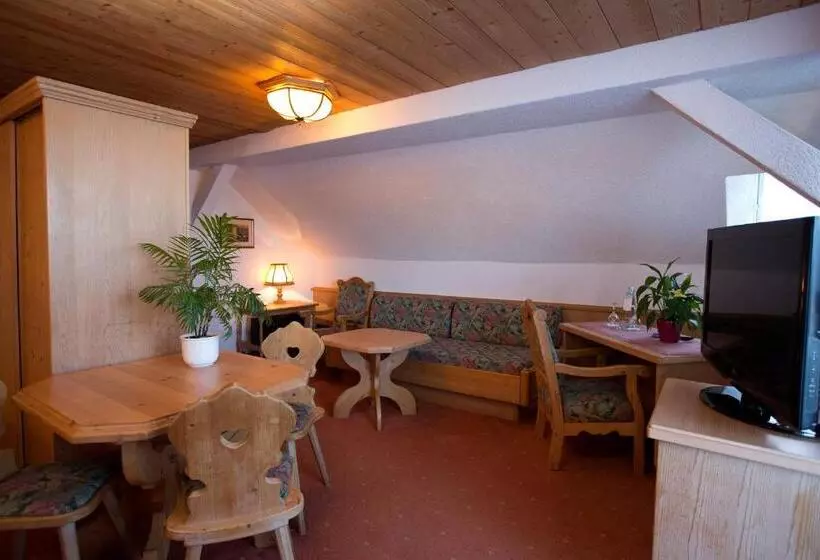 バルコニー付き１ベッドルームアパートメント, Seehotel Grauer Bär