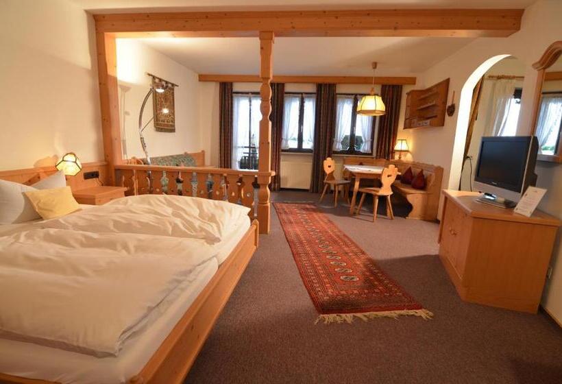 Апартаменты 1 Спальня с Террасой, Seehotel Grauer Bär