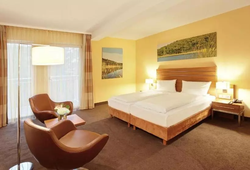 景色の見えるスーペリアルーム, Seehotel Fleesensee