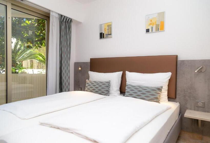 침실 1개 발코니 아파트, Hapimag Apartments Antibes