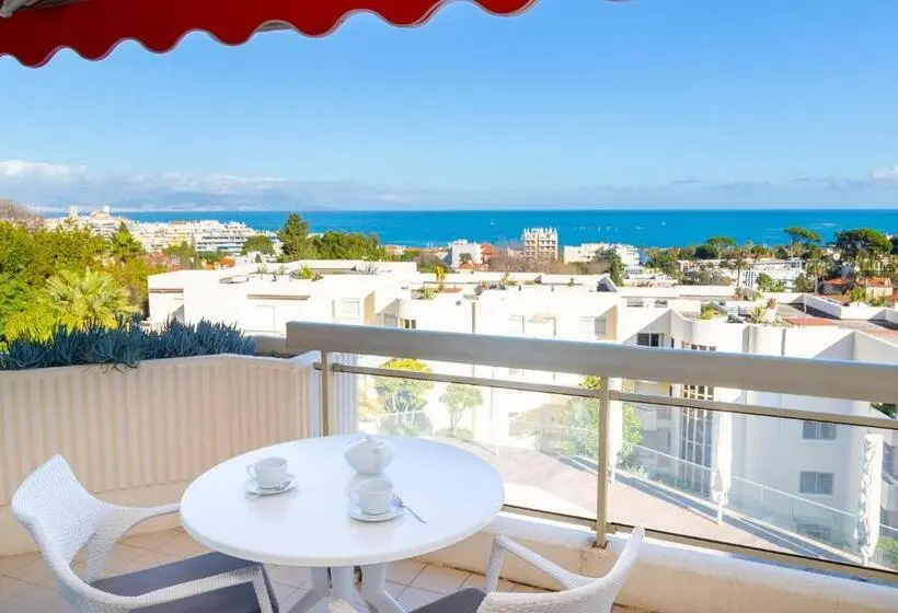 海の見える1ベッドルームアパートメント, Hapimag Apartments Antibes