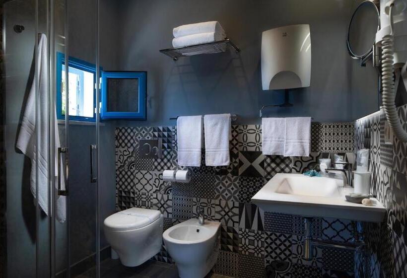 海景标准间带阳台, Casa Blandano B&b