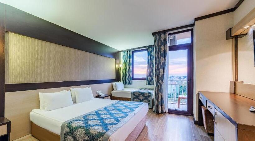 חדר סטנדרט נוף לבריכה, Amon Hotels Belek   Adult Only