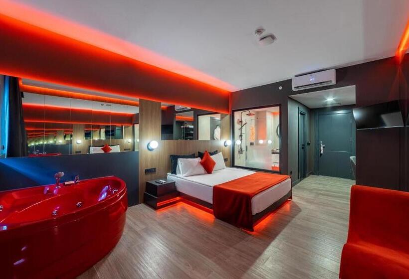 标准间带漩涡浴缸, Amon Hotels Belek   Adult Only