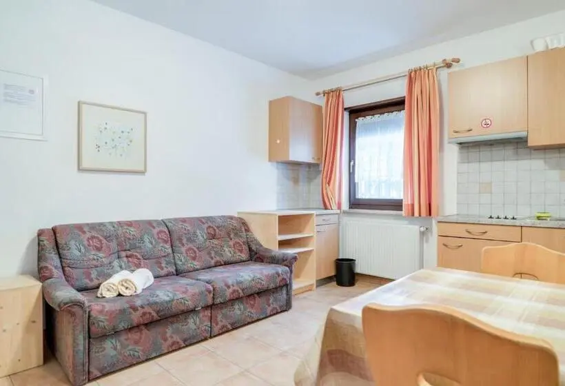 １ベッドルームアパートメント, Apparthotel Feldhof   Living And Bistro