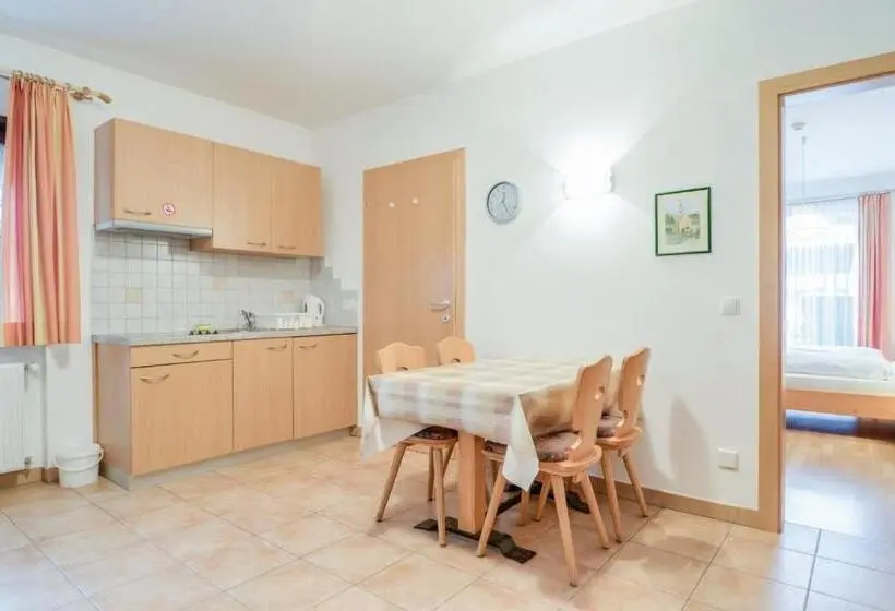 １ベッドルームアパートメント, Apparthotel Feldhof   Living And Bistro