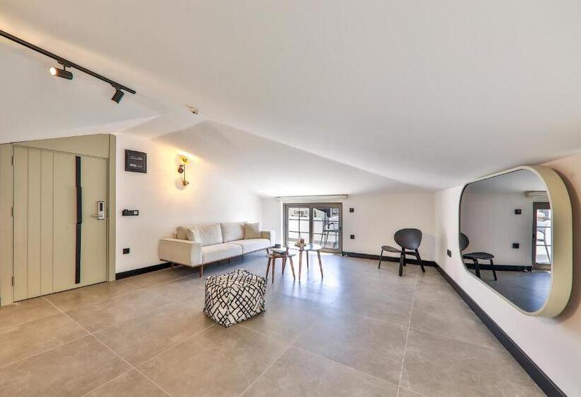 اتاق استاندارد سه تخته با بالکن, Luff Suites