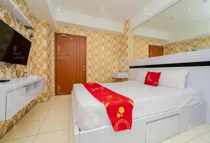 标准间, Redliving Apartemen Green Lake View Ciputat   Farida Property Tower E