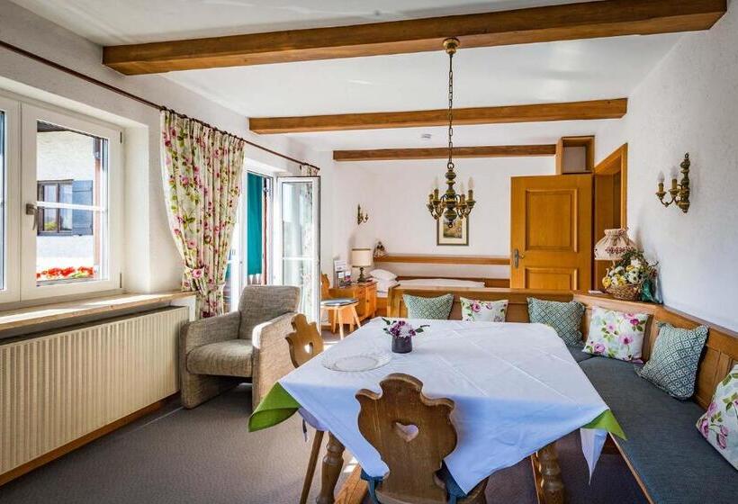 Апартаменты 1 Спальня с Террасой, Landhotel Sonnleiten