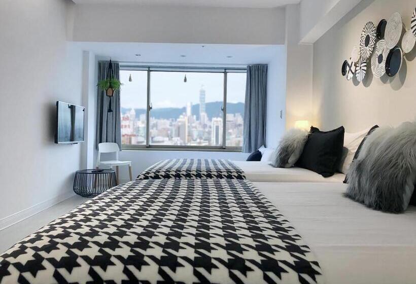 اتاق استاندارد با چشم‌انداز, 小所在 Urban Abode 所在行旅