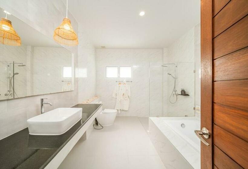 带2个卧室的别墅, Resto Sea Resort Baan Krut