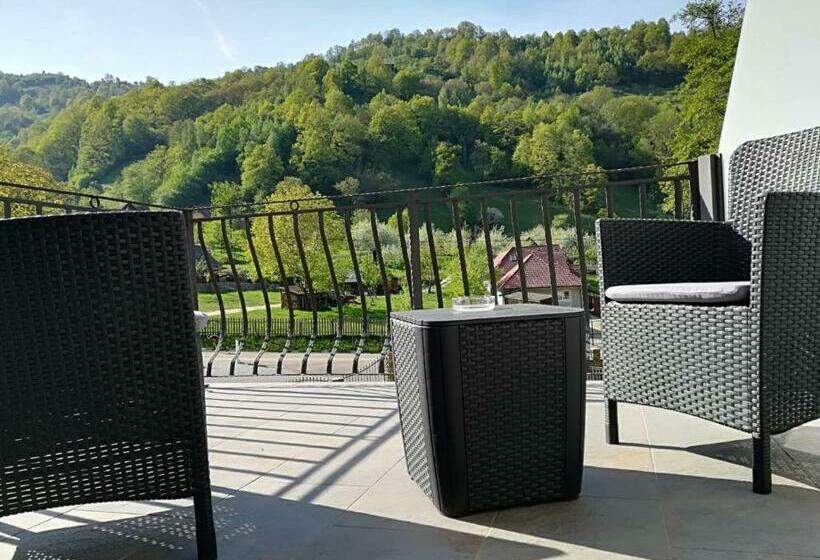 חדר סטנדרט עם מרפסת, Pensiunea Perla Martiniei Nsd