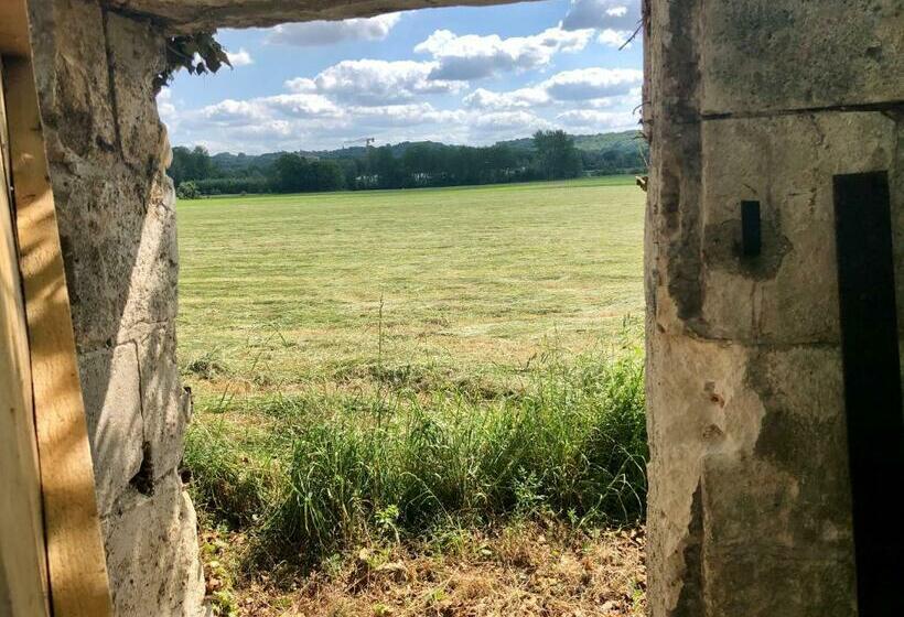 غرفة قياسية مطلّة علي حمام السباحة, Le Baptistère   Adults Only