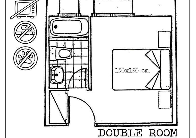 스탠다드 룸, Hostal Can Maret