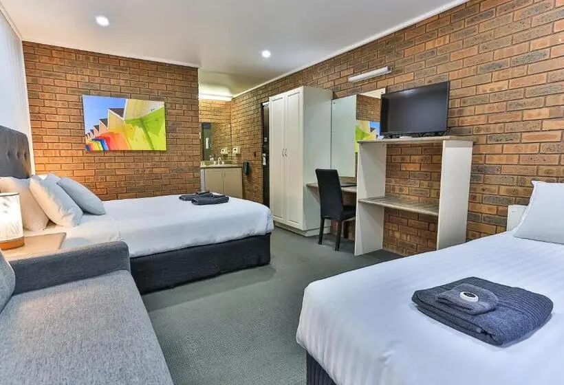 クイーンサイズベッドのスタンダードルーム, Wonthaggi Motel