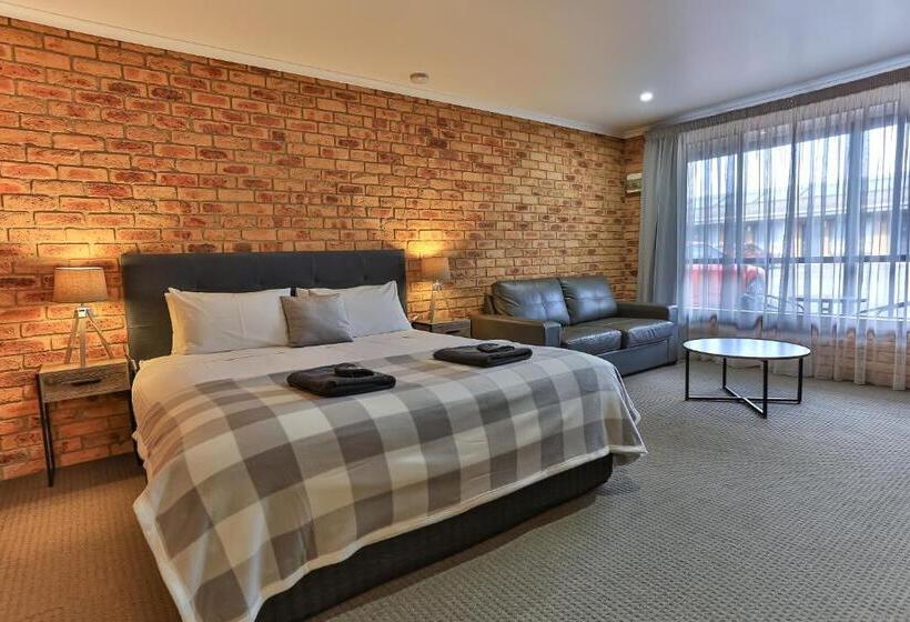 חדר סטנדרט עם מיטת קינג, Wonthaggi Motel