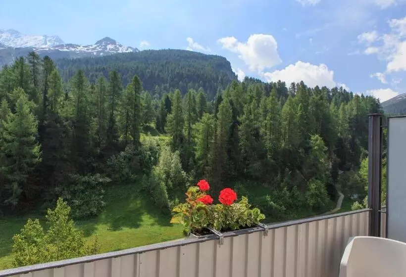 スタンダードトリプルルーム, Schweizerhof Sils Maria