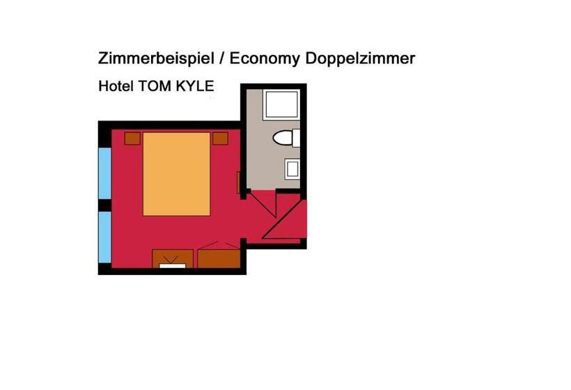 חדר אקונומי, Comfort Hotel Tom Kyle