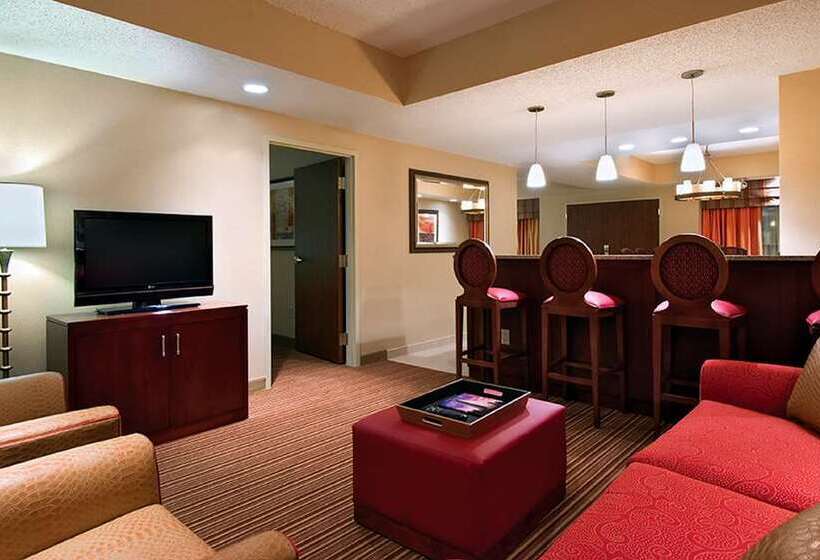 اتاق استاندارد با تخت بزرگ, Embassy Suites By Hilton Charlotte Concord Golf Resort & Spa