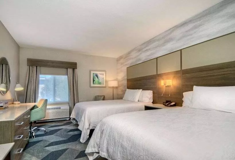 ２ダブルベッドのスタンダードルーム, Hilton Garden Inn Livermore