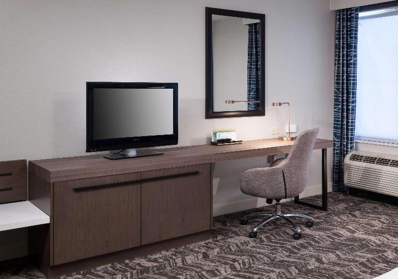 キングサイズベッドのスタンダードルーム, Hilton Garden Inn Savannah Airport