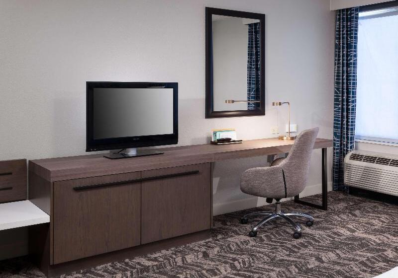 스탠다드 룸 킹사이즈 침대, Hilton Garden Inn Savannah Airport