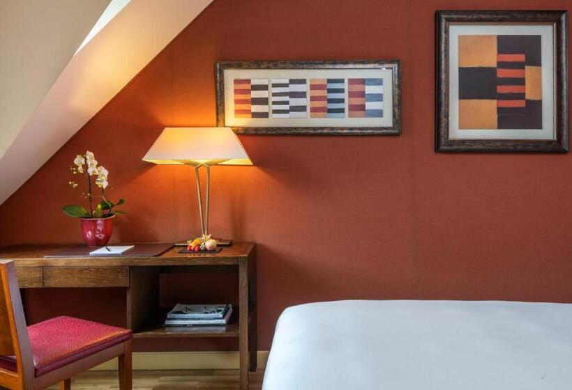 اتاق استاندارد با تخت بزرگ, Hôtel Résidence Parc Des Eaux Vives