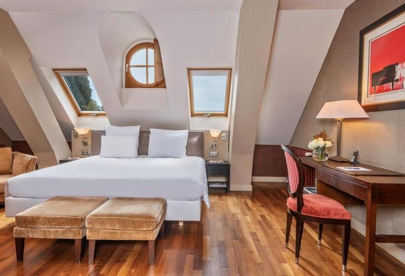 اتاق استاندارد با تخت بزرگ, Hôtel Résidence Parc Des Eaux Vives