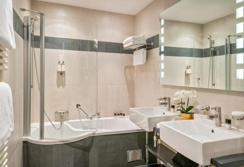 اتاق استاندارد با تخت بزرگ, Hôtel Résidence Parc Des Eaux Vives