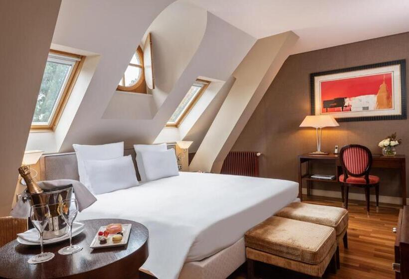 اتاق استاندارد با تخت بزرگ, Hôtel Résidence Parc Des Eaux Vives