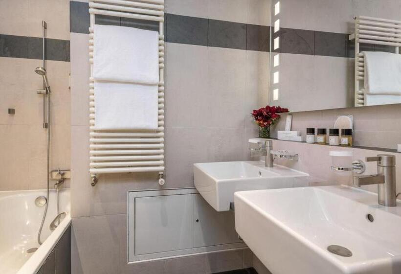 اتاق استاندارد با تخت بزرگ, Hôtel Résidence Parc Des Eaux Vives