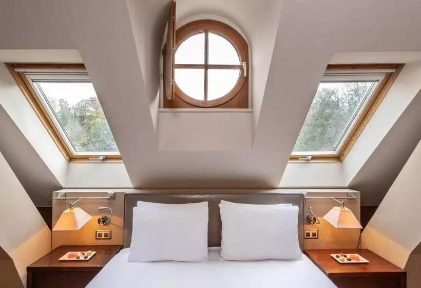 Standard-huone Puutarhanäkymä, Hôtel Résidence Parc Des Eaux Vives